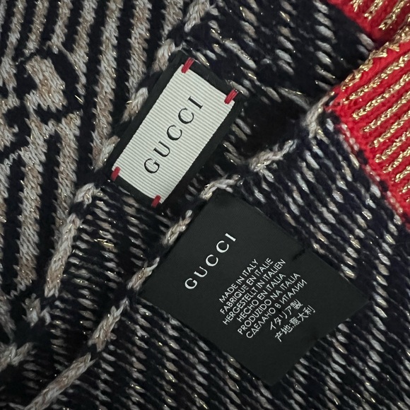 GUCCI Wool Scarf - Picture 4 of 7